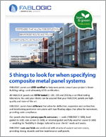 5 things to look for when specifying composite metal panel systems article Bamco