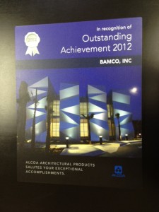 Alcoa Outstanding Achievement 2012