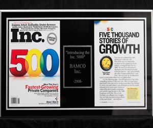 Inc. Magazine Fastest Growing Private Companies Bamco