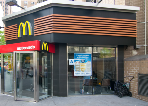 McDonalds storefront New York City