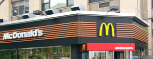 McDonalds Trespa panels