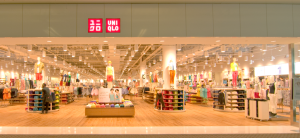 Uniqlo storefront Palisades Center