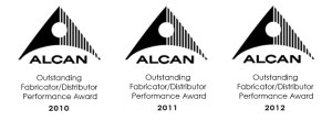 Alcan Outstanding Fabricator/Distributor