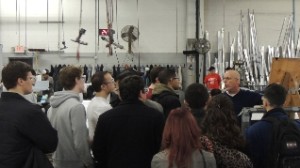 NJIT students tour Bamco