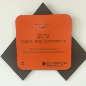 2015 Outstanding Achievement Award Alcoa